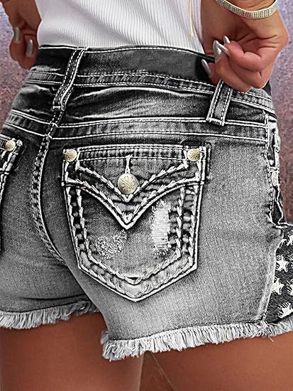 【HME】Jeans | Unleash Your Edgy - Shorts Denim Frayed ulasan dan harga