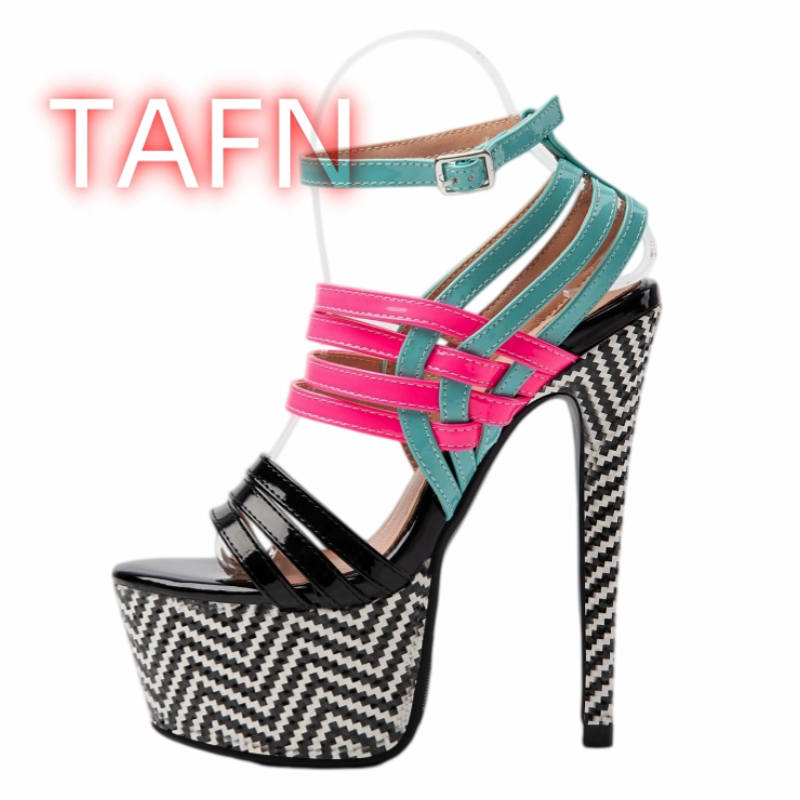 Multicolor Strappy Heels Women - Sandal Strappy Heeled ulasan dan harga
